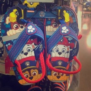 Paw Patrol Boys Beach Flip Flops